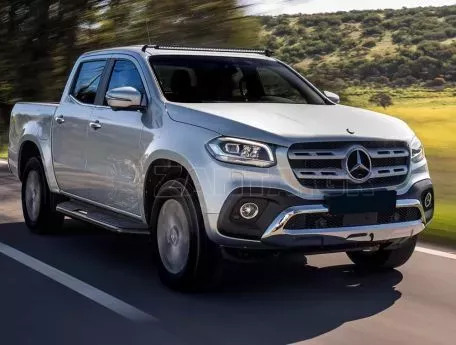 Σέτ τοποθέτησης οροφής για Mercedes X-Class χωρίς ράγες οροφής - Linear 42 15750 Lumens Lazerlamps 