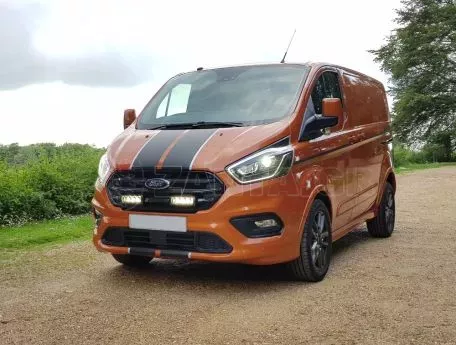 Σέτ τοποθέτησης γρίλιας για Ford Transit Custom (2018+) - Triple-R 750 Elite 10136 Lumens Lazerlamps 