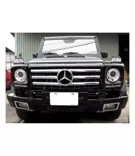 Φώτα ημέρας για Mercedes W461 / W463 G-CLASS (1989-2010) - ασημένια σετ 2τμχ. 