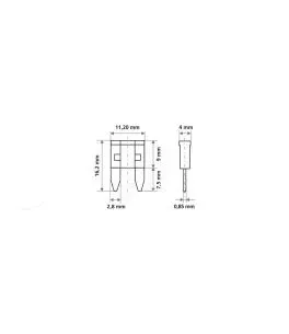 Ασφάλειες Μίνι 5A 12/24V SMART-LED 6τεμ. 