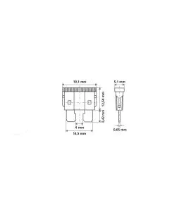 Ασφάλειες 5A 12/24V SMART-LED 6τεμ. 