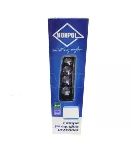 DRL HOR64 12/24V ΠΡΟΣΘΕΤΟ DAYTIME ΔΙΕΘΝΗ ΜΕ 4LED 0,5W 181x48mm ΜΑΥΡΟ ΜΕ ΦΙΣ 1ΤΕΜ 