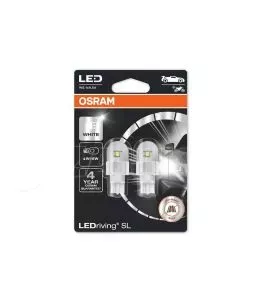 Λάμπες Led W16W W2.1x9.5D T16 12volt 2.1watt 6000k Osram 921DWΡ-02B 2 Τεμάχια 