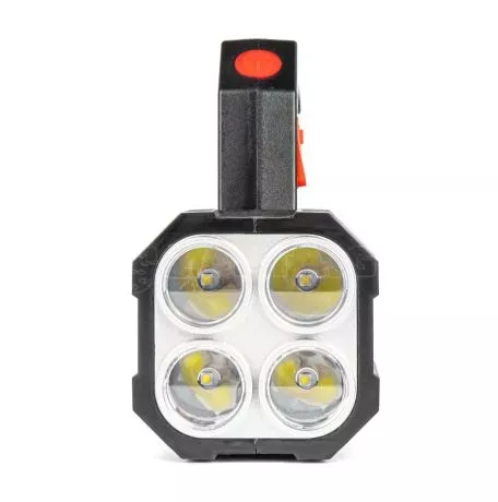 AMIO ΦΑΚΟΣ ΧΕΙΡΟΣ 4LED+1COB 1.200mAh 300lm microUSB ΕΠΑΝΑΦΟΡΤΙΖΟΜΕΝΟΣ ΑMiO - 1 TEM. 03273/AM 