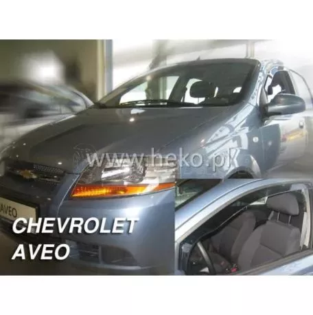 Heko ΑΝΕΜΟΘΡΑΥΣΤΕΣ ΑΥΤΟΚΙΝΗΤΟΥ ΓΙΑ CHEVROLET AVEO 5D 2004>2011 ΖΕΥΓΑΡΙ ΑΠΟ ΕΥΚΑΜΠΤΟ ΦΙΜΕ ΠΛΑΣΤΙΚΟ HEKO - 2 ΤΕΜ. ΑΝΕΜ.10503 