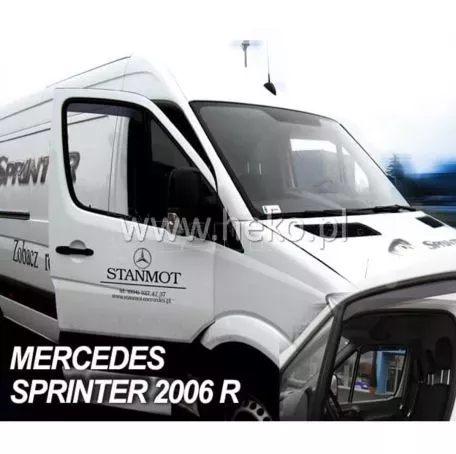 Heko ΑΝΕΜΟΘΡΑΥΣΤΕΣ ΑΥΤΟΚΙΝΗΤΟΥ ΓΙΑ MERCEDES SPRINTER W906 2006>2018 / VW CRAFTER (ΚΟΝΤΟ) ΖΕΥΓΑΡΙ ΑΠΟ ΕΥΚΑΜΠΤΟ ΦΙΜΕ ΠΛΑΣΤΙΚΟ HEKO - 2 ΤΕΜ. ΑΝΕΜ.31167/VAN 