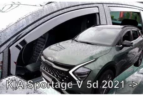 Heko ΣΕΤ ΑΝΕΜΟΘΡΑΥΣΤΕΣ ΑΥΤΟΚΙΝΗΤΟΥ ΓΙΑ KIA SPORTAGE 5D 2021+  ΑΠΟ ΕΥΚΑΜΠΤΟ ΦΙΜΕ ΠΛΑΣΤΙΚΟ HEKO - 4 ΤΕΜ. ΑΝΕΜ.SET20194 