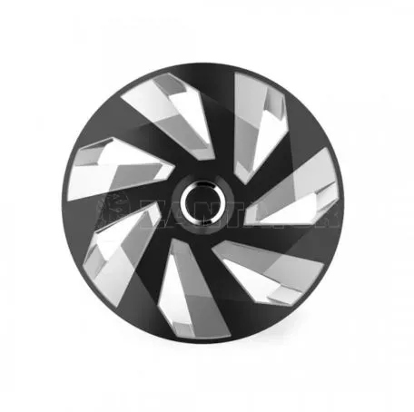 AMIO ΤΑΣΙ 14" HUBCAP VECTOR RC SILVER BLACK AMIO ΣΕΤ 4 ΤΕΜ ΣΕ ΚΟΥΤΙ 5223/AM 