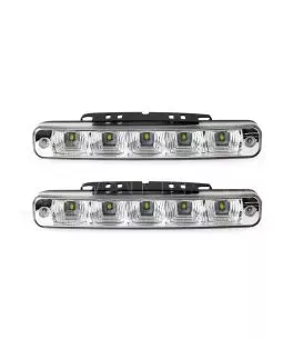 ΦΩΤΑ ΗΜΕΡΑΣ DRL 12/24V 11,52W 10 LED 1000Lm 190x29x40mm 2ΤΕΜ 