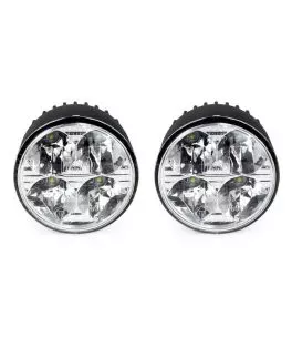 ΦΩΤΑ ΗΜΕΡΑΣ DRL 12/24V 11,16W 8xSMD LED 800lm DRL 510HP ΣΤΡΟΓΓΥΛΟΙ 70mm 2ΤΕΜ 