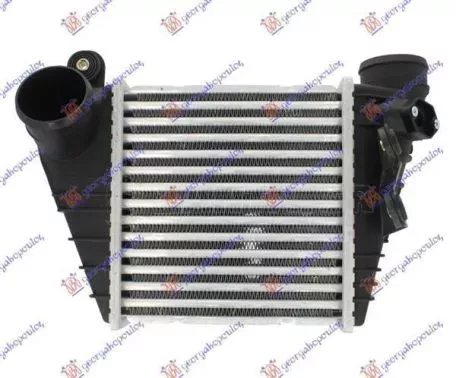 Ψυγείο Intercooler Βενζίνη/Πετρέλαιο (18.3x19x6.5) 12mm Audi A3 1996-2003 