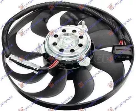 Βεντιλατέρ A/C (Μοτέρ & Φτερωτή) 1.8 T Βενζίνη (29cm) (3pin) Audi A3 1996-2003 