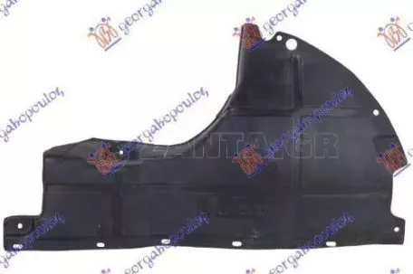 Ποδιά Μηχανής Ακραία Πλαστική Δεξιά Citroen Jumper 2006-2014 