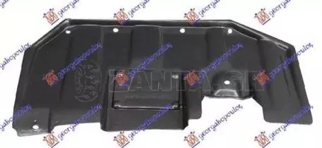 Ποδιά Μηχανής Πίσω Πλαστική Αριστερή Citroen C4 Air Cross 2012-2015 