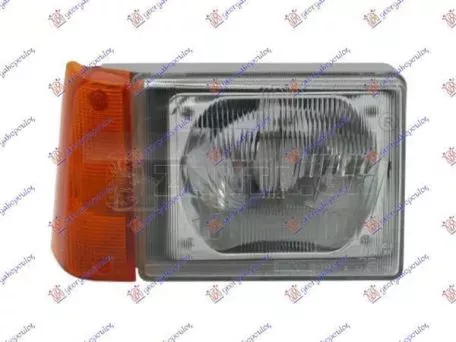 Φανός Εμπρός (Με Κίτρινο Φλας) (Ε) Δεξιός Fiat Panda 1986-2003 