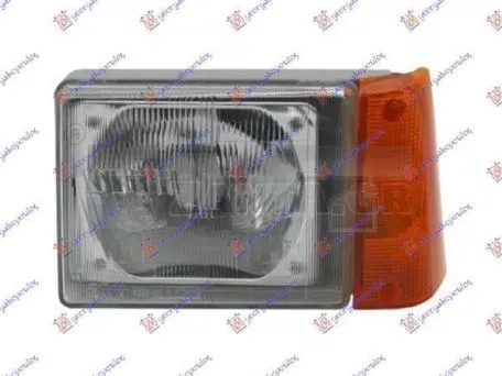 Φανός Εμπρός (Με Κίτρινο Φλας) (Ε) Αριστερός Fiat Panda 1986-2003 