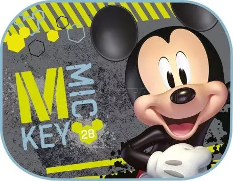 AMIO ΗΛΙΟΠΡΟΣΤΑΣΙΕΣ ΠΛΑΙΝΕΣ MICKEY ΜΕ ΒΕΝΤΟΥΖΑ 44x35cm AMIO - 2 Τεμ. S59330/AM 