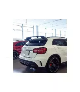 Αεροτομή Οροφής Για Mercedes-Benz GLA X156 14-19 Amg GLA45 Look Γυαλιστερή Μαύρη Από Abs Πλαστικό 