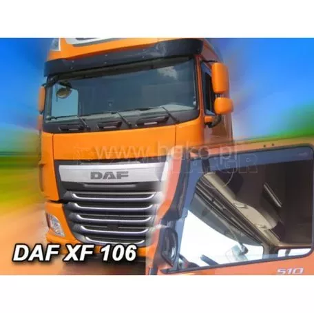 Heko ΑΝΕΜΟΘΡΑΥΣΤΕΣ ΦΟΡΤΗΓΟΥ ΓΙΑ DAF XF 106 2013> ΖΕΥΓΑΡΙ ΑΠΟ ΕΥΚΑΜΠΤΟ ΦΙΜΕ ΠΛΑΣΤΙΚΟ HEKO - 2 ΤΕΜ. ΑΝΕΜ.13153/TRUCK 