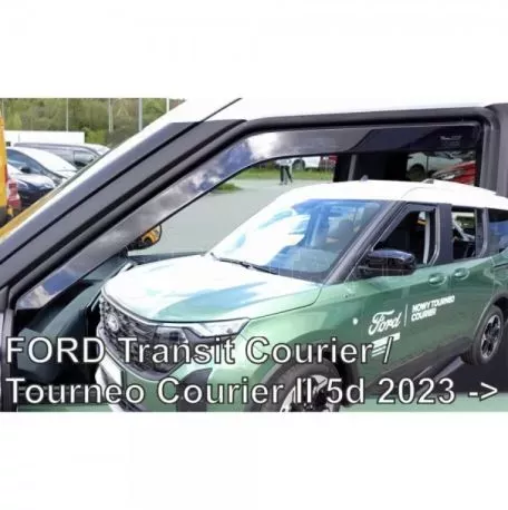 Heko ΑΝΕΜΟΘΡΑΥΣΤΕΣ ΓΙΑ FORD TRANSIT COURIER / TOURNEO COURIER 5D 2023+ ΣΕΤ ΑΥΤΟΚΙΝΗΤΟΥ ΑΠΟ ΕΥΚΑΜΠΤΟ ΦΙΜΕ ΠΛΑΣΤΙΚΟ HEKO - 4 ΤΕΜ ΑΝΕΜ.SET15352 