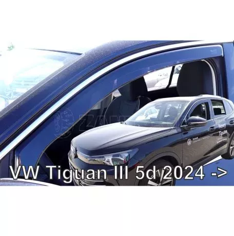 Heko ΑΝΕΜΟΘΡΑΥΣΤΕΣ ΓΙΑ VW TIGUAN 5D 2024+ ΖΕΥΓΑΡΙ ΑΠΟ ΕΥΚΑΜΠΤΟ ΦΙΜΕ ΠΛΑΣΤΙΚΟ HEKO - 2 ΤΕΜ. ΑΝΕΜ.31036 