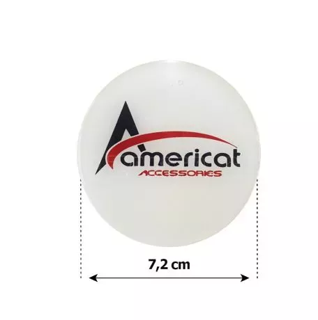 RACE AXION AMERICAT ΜΟΝΟΓΡΑΜΜΑ ΑΥΤΟΚΟΛΛΗΤΑ ΖΑΝΤΩΝ 7,2 cm ΛΕΥΚΟ/ΚΟΚΚΙΝΟ/ΜΑΥΡΟ ΣΜΑΛΤΟΥ - 4 ΤΕΜ. ΑΥΤ.AMERICAT/8 