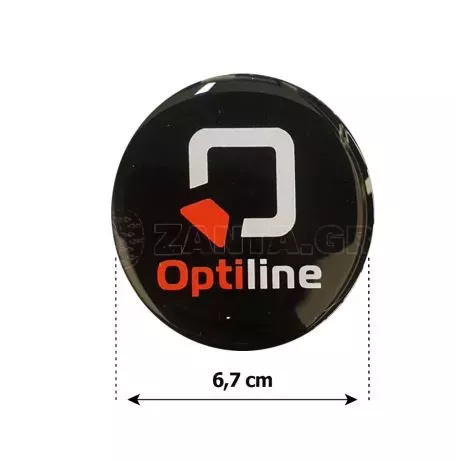 RACE AXION OPTILINE ΑΥΤΟΚΟΛΛΗΤΑ ΖΑΝΤΩΝ 6,7 cm ΛΕΥΚΟ/ΜΑΥΡΟ/ΠΟΡΤΟΚΑΛΙ ΣΜΑΛΤΟΥ - 4 ΤΕΜ. ΑΥΤ.OPTILINE/4 