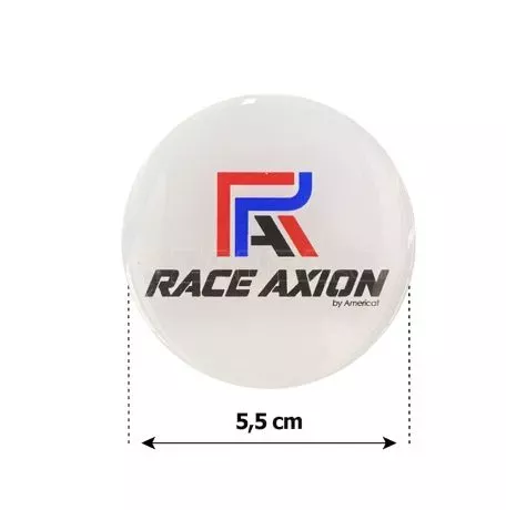 RACE AXION RACE AXION ΑΥΤΟΚΟΛΛΗΤΑ ΖΑΝΤΩΝ 5,5 cm ΛΕΥΚΟ/ΜΠΛΕ/ΚΟΚΚΙΝΟ/ΜΑΥΡΟ ΣΜΑΛΤΟΥ - 4 ΤΕΜ. ΑΥΤ.RACEAXION/2 