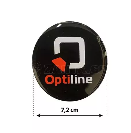 RACE AXION OPTILINE ΑΥΤΟΚΟΛΛΗΤΑ ΖΑΝΤΩΝ 7,2 cm ΛΕΥΚΟ/ΜΑΥΡΟ/ΠΟΡΤΟΚΑΛΙ ΣΜΑΛΤΟΥ - 4 ΤΕΜ. ΑΥΤ.OPTILINE/5 