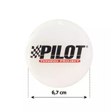 RACE AXION PILOT ΑΥΤΟΚΟΛΛΗΤΑ ΖΑΝΤΩΝ 6,7 cm ΛΕΥΚΟ/ΜΑΥΡΟ/ΚΟΚΚΙΝΟ ΣΜΑΛΤΟΥ - 4 ΤΕΜ. ΑΥΤ.PILOT/4 