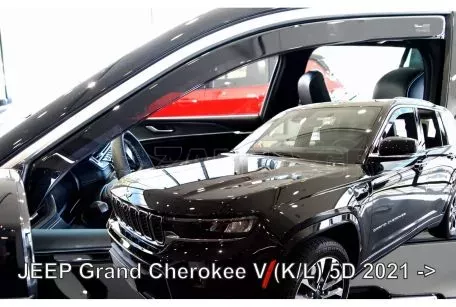 Heko ΑΝΕΜΟΘΡΑΥΣΤΕΣ ΑΥΤΟΚΙΝΗΤΟΥ ΓΙΑ JEEP GRAND CHEROKEE WL 5D 2021+ ΖΕΥΓΑΡΙ ΑΝΕΜΟΘΡΑΥΣΤΕΣ ΑΠΟ ΕΥΚΑΜΠΤΟ ΦΙΜΕ ΠΛΑΣΤΙΚΟ HEKO - 2 ΤΕΜ. ΑΝΕΜ.19136 