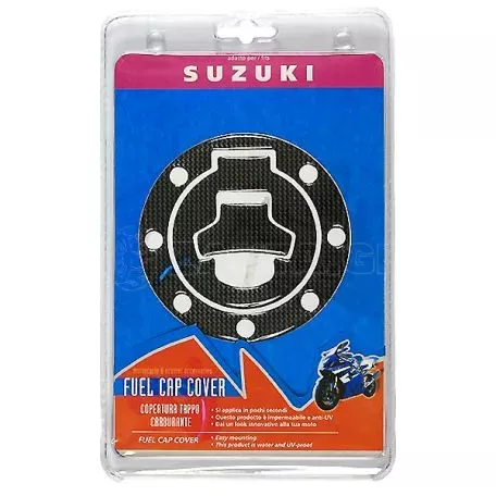 Lampa ΑΥΤΟΚΟΛΛΗΤΟ ΤΑΠΑΣ ΒΕΝΖΙΝΗΣ CARBON SUZUKI (7 ΤΡΥΠΕΣ) 9000.9-LM 