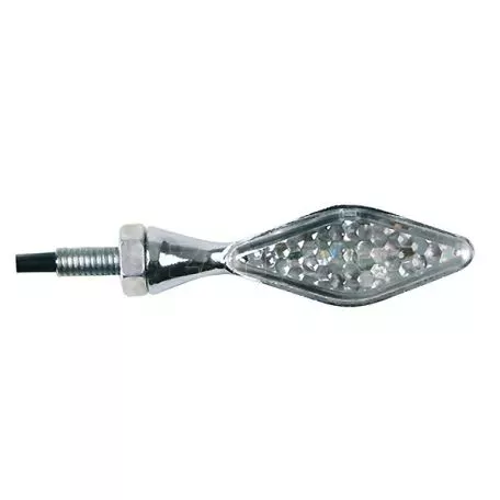 Lampa ΦΛΑΣ ΜΗΧΑΝΗΣ STORM 12V LED (70x20 mm) ΧΡΩΜΙΟ -2 ΤΕΜ. 9009.5-LM 