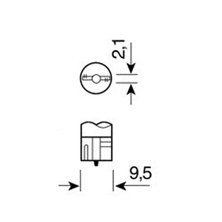 Lampa T10 12V 13SMDx3CHIPS POWER39 HYPER-LED L5845.6 