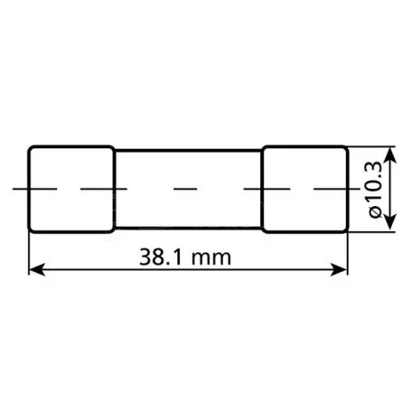 Lampa ΑΣΦΑΛΕΙΑ 10 Amp ΓΥΑΛΙΝΗ ΜΕ ΧΡΥΣΗ ΠΛΑΤΙΝΑ 1 ΤΕΜ. L7008.6 