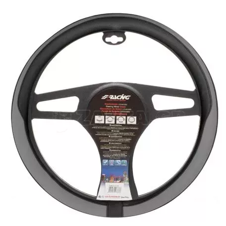 Simoni Racing ΚΑΛΥΜΜΑ ΤΙΜΟΝΙΟΥ TIDY ΜΑΥΡΟ/ΓΚΡΙ 37>39cm SRCVT/43GR 