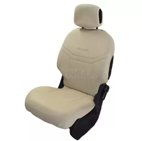 ΗΜΙΚΑΛΥΜΜΑΤΑ ΚΑΘΙΣΜΑΤΩΝ BUCKET RECARO ΜΠΕΖ ΜΕ ΥΠΟΔΟΧΗ ΠΡΟΣΚΕΦΑΛΟΥ ΜΕ VELCRO 	& ΠΡΟΣΚΕΦΑΛΑ (2 ΤΕΜ.) 