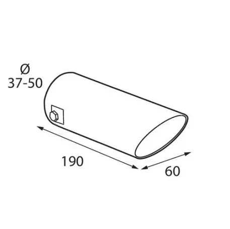 Lampa ΑΚΡΟ ΕΞΑΤΜΙΣΗΣ T4 37->50mm ΚΟΦΤΟ L6000.0 