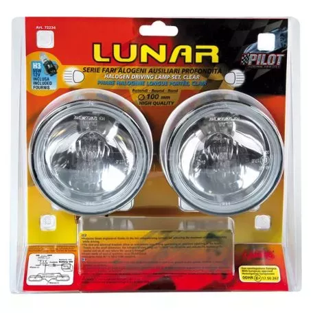 Lampa Προβολέας στρογγυλός Lunar 12V / H3 / 55W 2ΤΕΜ. L7223.4 