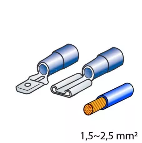 Lampa Φισάκια κιτ 6,3x0,8mm  4505.2-LM 