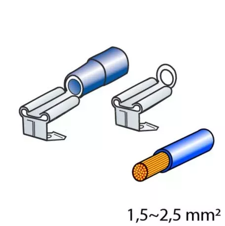 Lampa Φισάκια κιτ 6,3x0,8mm  4505.3-LM 