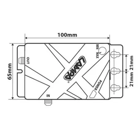 Lampa ΜΕΤΑΣΧΗΜΑΤΙΣΤΗΣ ΚΕΡΑΙΑΣ L3910.1 