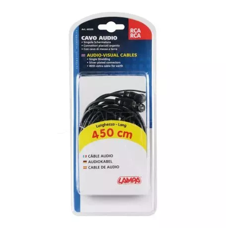 Lampa ΚΑΛΩΔΙΟ RCA-RCA 450CM L4050.9 