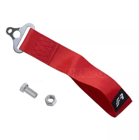 Simoni Racing ΙΜΑΝΤΑΣ ΡΥΜΟΥΛΚΙΣΗΣ TOW STRAP 26cm 3000kg MAX ΚΟΚΚΙΝΟΣ SRUTS 