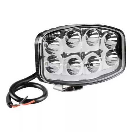 Lampa ΠΡΟΒΟΛΕΑΣ PLUTON NIX 10>30V 18CREE LED 64W 6500lm ΚΑΡΦΙ ΜΕ NEON ΘΕΣΕΩΣ 245x170x89mm 1ΤΕΜ. L7223.9 