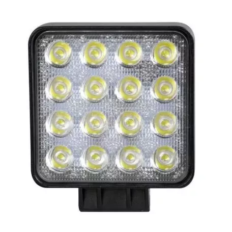 Lampa ΠΡΟΒΟΛΕΑΣ ΕΡΓΑΣΙΑΣ  WL-25 16LED 48W 3300lm 10>30V (108x128x58mm) ΦΩΣ ΔΙΑΘΛΑΣΗΣ -1ΤΕΜ. L7229.9 