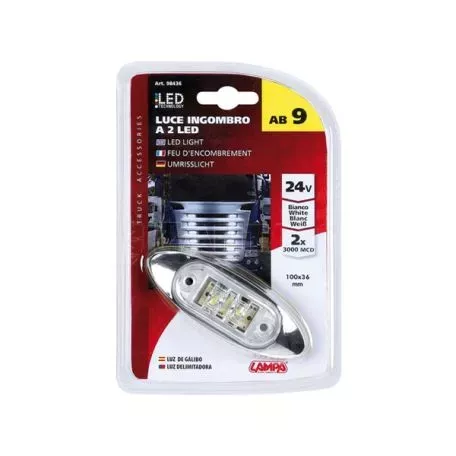 Lampa Φως 24V 2 Led L9843.6 