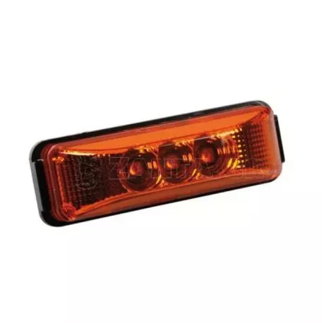 Lampa Φως Φορτηγού 24V 3LED Πορτοκαλί 103x35mm L9887.6 