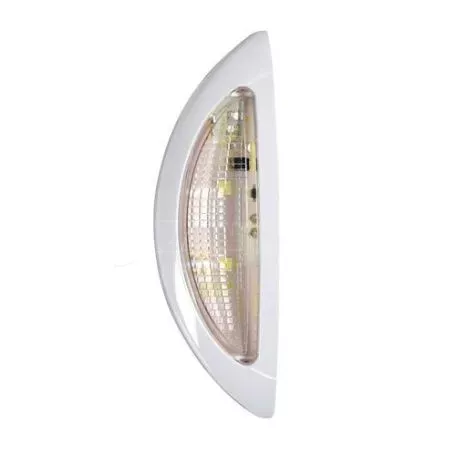 Lampa ΦΩΤΑ ΟΓΚΟΥ ΦΟΡΤΗΓΟΥ 12/24V 4SMD LED 1ΤΕΜ. ΛΕΥΚΟ-ΚΟΚΚΙΝΟ ΣΕ ΛΕΥΚΟ ΠΛΑΙΣΙΟ L4147.6 