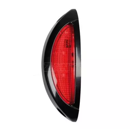 Lampa ΦΩΤΑ ΟΓΚΟΥ ΦΟΡΤΗΓΟΥ 12/24V 4SMD LED 1ΤΕΜ. ΛΕΥΚΟ-ΚΟΚΚΙΝΟ ΣΕ ΜΑΥΡΟ ΠΛΑΙΣΙΟ L4147.7 